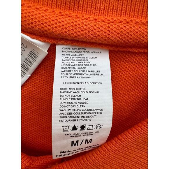 Polo Orange Golf Youth Medium Logo NWOT - Picture 6 of 7
